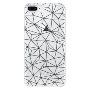 Odolné silikónové puzdro iSaprio - Abstract Triangles 03 - black - iPhone 8 Plus vyobraziť
