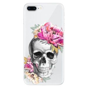 Odolné silikónové puzdro iSaprio - Pretty Skull - iPhone 8 Plus vyobraziť