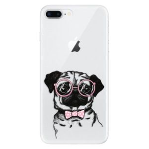 Odolné silikónové puzdro iSaprio - The Pug - iPhone 8 Plus vyobraziť