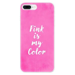 Odolné silikónové puzdro iSaprio - Pink is my color - iPhone 8 Plus vyobraziť