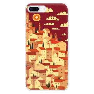 Odolné silikónové puzdro iSaprio - Mountain City - iPhone 8 Plus vyobraziť