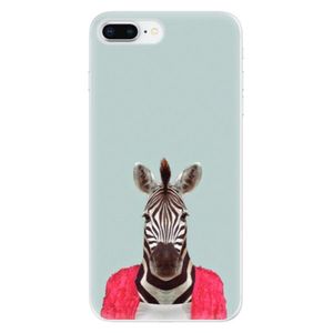 Odolné silikónové puzdro iSaprio - Zebra 01 - iPhone 8 Plus vyobraziť