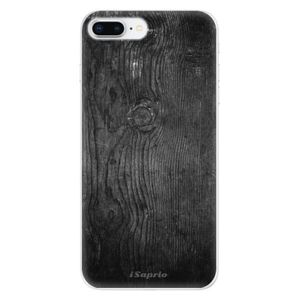 Odolné silikónové puzdro iSaprio - Black Wood 13 - iPhone 8 Plus vyobraziť