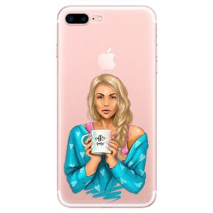 Odolné silikónové puzdro iSaprio - Coffe Now - Blond - iPhone 7 Plus vyobraziť