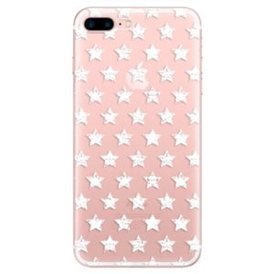 Odolné silikónové puzdro iSaprio - Stars Pattern - white - iPhone 7 Plus vyobraziť