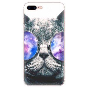 Odolné silikónové puzdro iSaprio - Galaxy Cat - iPhone 7 Plus vyobraziť