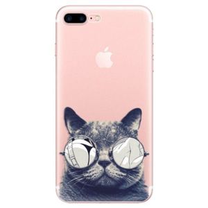 Odolné silikónové puzdro iSaprio - Crazy Cat 01 - iPhone 7 Plus vyobraziť