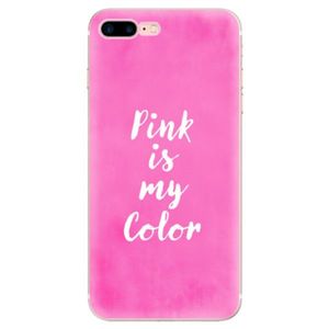 Odolné silikónové puzdro iSaprio - Pink is my color - iPhone 7 Plus vyobraziť