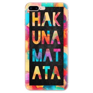 Odolné silikónové puzdro iSaprio - Hakuna Matata 01 - iPhone 7 Plus vyobraziť