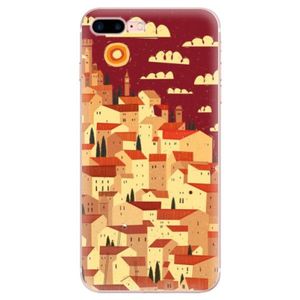 Odolné silikónové puzdro iSaprio - Mountain City - iPhone 7 Plus vyobraziť