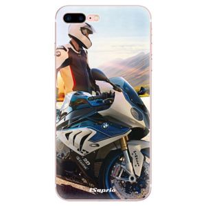 Odolné silikónové puzdro iSaprio - Motorcycle 10 - iPhone 7 Plus vyobraziť