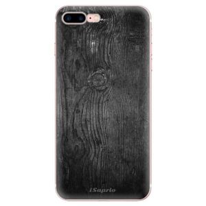 Odolné silikónové puzdro iSaprio - Black Wood 13 - iPhone 7 Plus vyobraziť