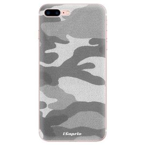Odolné silikónové puzdro iSaprio - Gray Camuflage 02 - iPhone 7 Plus vyobraziť