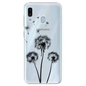 Plastové puzdro iSaprio - Three Dandelions - black - Samsung Galaxy A20 vyobraziť