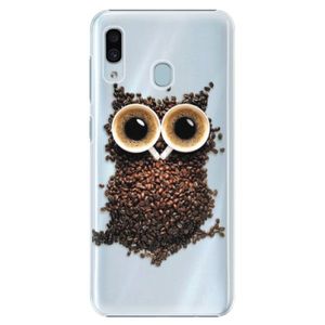Plastové puzdro iSaprio - Owl And Coffee - Samsung Galaxy A20 vyobraziť