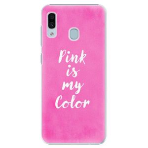 Plastové puzdro iSaprio - Pink is my color - Samsung Galaxy A20 vyobraziť