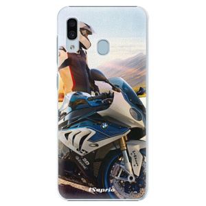 Plastové puzdro iSaprio - Motorcycle 10 - Samsung Galaxy A20 vyobraziť