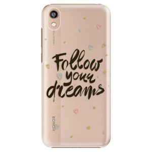Plastové puzdro iSaprio - Follow Your Dreams - black - Huawei Honor 8S vyobraziť