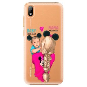 Plastové puzdro iSaprio - Mama Mouse Blonde and Boy - Huawei Y5 2019 vyobraziť