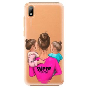 Plastové puzdro iSaprio - Super Mama - Two Girls - Huawei Y5 2019 vyobraziť
