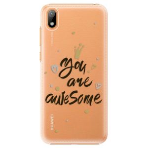 Plastové puzdro iSaprio - You Are Awesome - black - Huawei Y5 2019 vyobraziť