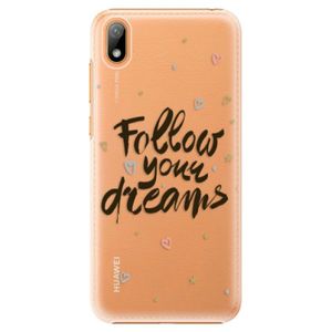 Plastové puzdro iSaprio - Follow Your Dreams - black - Huawei Y5 2019 vyobraziť