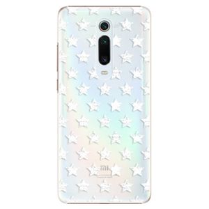 Plastové puzdro iSaprio - Stars Pattern - white - Xiaomi Mi 9T Pro vyobraziť