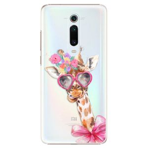 Plastové puzdro iSaprio - Lady Giraffe - Xiaomi Mi 9T Pro vyobraziť