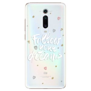Plastové puzdro iSaprio - Follow Your Dreams - white - Xiaomi Mi 9T Pro vyobraziť