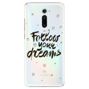 Plastové puzdro iSaprio - Follow Your Dreams - black - Xiaomi Mi 9T Pro vyobraziť