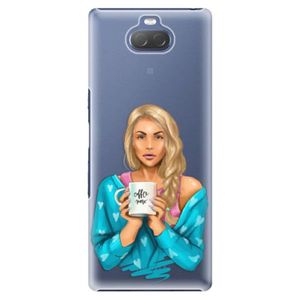 Plastové puzdro iSaprio - Coffe Now - Blond - Sony Xperia 10 Plus vyobraziť