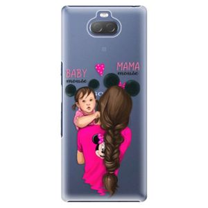 Plastové puzdro iSaprio - Mama Mouse Brunette and Girl - Sony Xperia 10 Plus vyobraziť