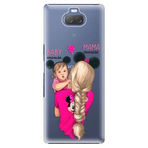 Plastové puzdro iSaprio - Mama Mouse Blond and Girl - Sony Xperia 10 Plus vyobraziť