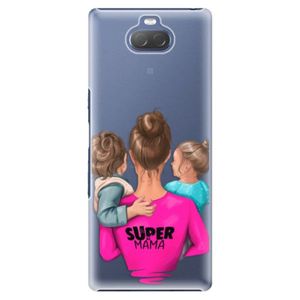 Plastové puzdro iSaprio - Super Mama - Boy and Girl - Sony Xperia 10 Plus vyobraziť