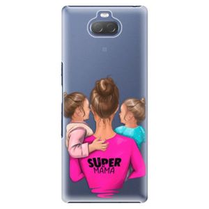 Plastové puzdro iSaprio - Super Mama - Two Girls - Sony Xperia 10 Plus vyobraziť
