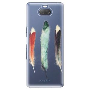 Plastové puzdro iSaprio - Three Feathers - Sony Xperia 10 Plus vyobraziť