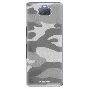 Plastové puzdro iSaprio - Gray Camuflage 02 - Sony Xperia 10 Plus vyobraziť