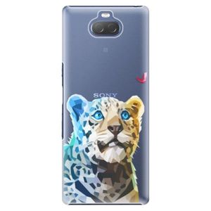 Plastové puzdro iSaprio - Leopard With Butterfly - Sony Xperia 10 vyobraziť