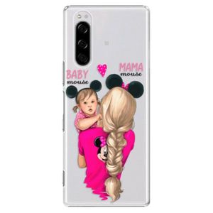 Plastové puzdro iSaprio - Mama Mouse Blond and Girl - Sony Xperia 5 vyobraziť