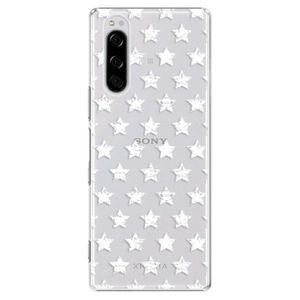 Plastové puzdro iSaprio - Stars Pattern - white - Sony Xperia 5 vyobraziť