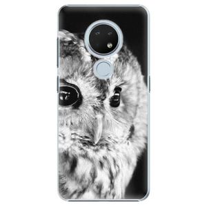 Plastové puzdro iSaprio - BW Owl - Nokia 6.2 vyobraziť