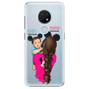 Plastové puzdro iSaprio - Mama Mouse Brunette and Boy - Nokia 6.2 vyobraziť