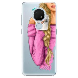 Plastové puzdro iSaprio - My Coffe and Blond Girl - Nokia 6.2 vyobraziť