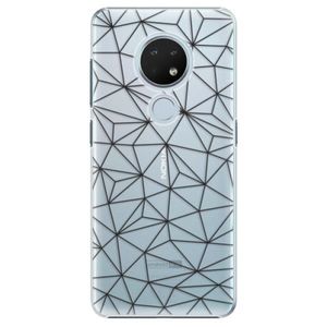 Plastové puzdro iSaprio - Abstract Triangles 03 - black - Nokia 6.2 vyobraziť