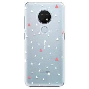 Plastové puzdro iSaprio - Abstract Triangles 02 - white - Nokia 6.2 vyobraziť