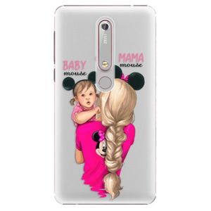 Plastové puzdro iSaprio - Mama Mouse Blond and Girl - Nokia 6.1 vyobraziť