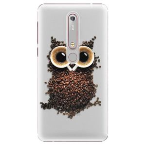 Plastové puzdro iSaprio - Owl And Coffee - Nokia 6.1 vyobraziť