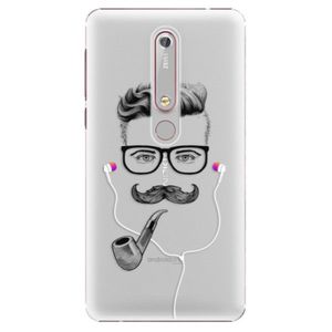 Plastové puzdro iSaprio - Man With Headphones 01 - Nokia 6.1 vyobraziť