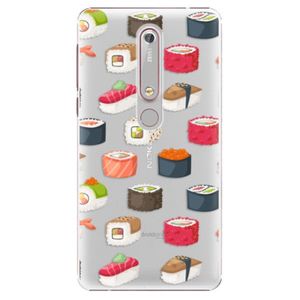 Plastové puzdro iSaprio - Sushi Pattern - Nokia 6.1 vyobraziť