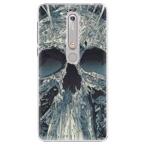 Plastové puzdro iSaprio - Abstract Skull - Nokia 6.1 vyobraziť